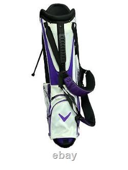 Callaway Golf Cart Bag Purple White