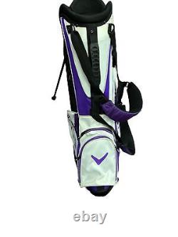 Callaway Golf Cart Bag Purple White