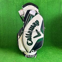 Callaway Golf Exia Cart Bag 25JM 9.5 x 47inch 5-way 4.0kg 2025 White/Green New