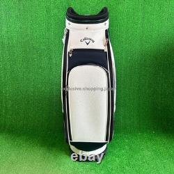 Callaway Golf Exia Cart Bag 25JM 9.5 x 47inch 5-way 4.0kg 2025 White/Green New