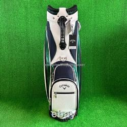 Callaway Golf Exia Cart Bag 25JM 9.5 x 47inch 5-way 4.0kg 2025 White/Green New