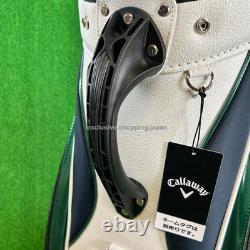 Callaway Golf Exia Cart Bag 25JM 9.5 x 47inch 5-way 4.0kg 2025 White/Green New