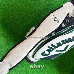Callaway Golf Exia Cart Bag 25JM 9.5 x 47inch 5-way 4.0kg 2025 White/Green New