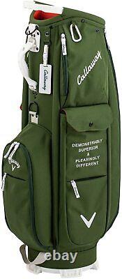 Callaway Golf Men's Cart Caddy Bag CRT ADVANCE 9.5 x 47 In 2.7kg Khaki 5122471