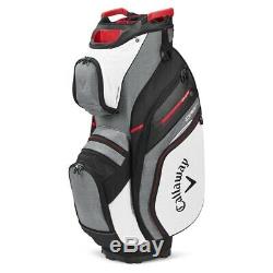 Callaway Golf Org 14 Cart Bag White-Charcoal New 2020