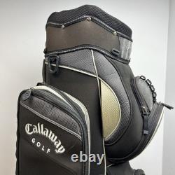 Callaway Golf SPXNN Cart Bag 14 Way Divider Putter Tube Men Golf Black/Gray