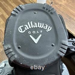 Callaway Golf SPXNN Cart Bag 14 Way Divider Putter Tube Men Golf Black/Gray