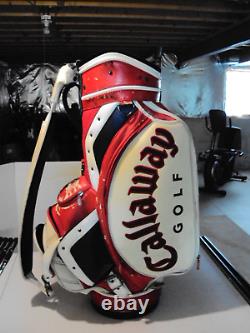 Callaway Golf USA Fusion Big Bertha HX Tour 6-Way Club Bag Cart Caddy Staff Bag