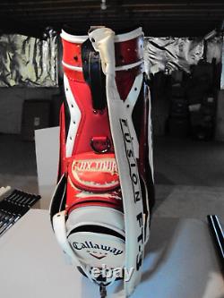 Callaway Golf USA Fusion Big Bertha HX Tour 6-Way Club Bag Cart Caddy Staff Bag