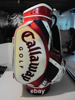 Callaway Golf USA Fusion Big Bertha HX Tour 6-Way Club Bag Cart Caddy Staff Bag