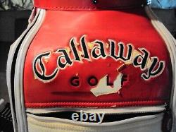 Callaway Golf USA Fusion Big Bertha HX Tour 6-Way Club Bag Cart Caddy Staff Bag