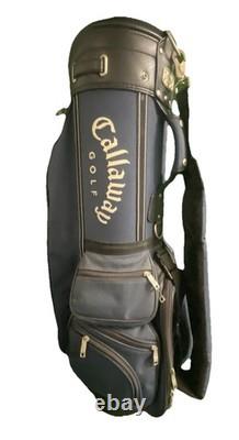 Callaway Hawkeye Cart/Staff Bag 6-Dividers 10 Pockets Rain Hood All Zippers Work