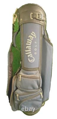 Callaway Hawkeye Cart/Staff Bag 6-Dividers 10 Pockets Rain Hood All Zippers Work