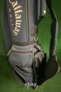 Callaway Hawkeye Cart/Staff Bag 6-Dividers 10 Pockets Rain Hood All Zippers Work