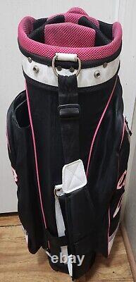 Callaway Ladies Golf Bag with Strap White Pink Black