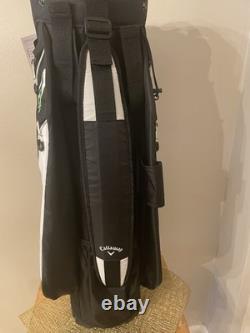 Callaway ORG 14 Cart Golf Bag White Black Green Nylon 14-Way Divider 10 Pockets