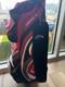 Callaway Org 14 Red Black White Cart Bag 14 Way Dividers Club Strap Golf Bag