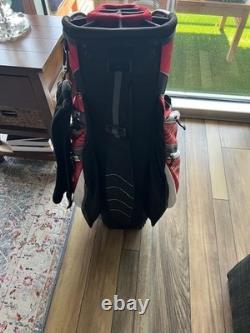 Callaway ORG 14 Red Black White Cart Bag 14 Way Dividers Club Strap Golf Bag