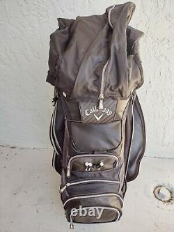 Callaway ORG 15 Golf Club Carry/Cart Bag 15 Way Rain Cover & Carry Strap