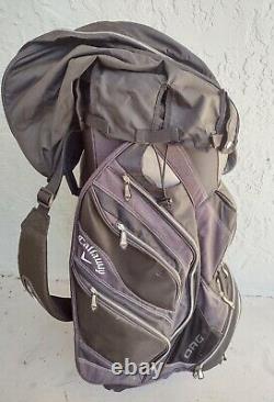 Callaway ORG 15 Golf Club Carry/Cart Bag 15 Way Rain Cover & Carry Strap