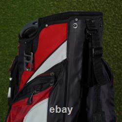 Callaway Org 14 Cart Bag 14 Way Dividers With Putter Well Men's Golf Red / Black