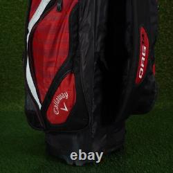 Callaway Org 14 Cart Bag 14 Way Dividers With Putter Well Men's Golf Red / Black