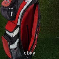 Callaway Org 14 Cart Bag 14 Way Dividers With Putter Well Men's Golf Red / Black