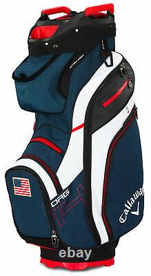 Callaway Org 14 Cart Bag 2019 NAVY/WHITE/RED