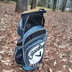 Callaway Org 14-Way Divider Golf Club Cart Bag Carry Shoulder Strap 11 Pockets