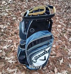 Callaway Org 14-Way Divider Golf Club Cart Bag Carry Shoulder Strap 11 Pockets