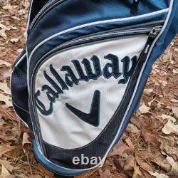 Callaway Org 14-Way Divider Golf Club Cart Bag Carry Shoulder Strap 11 Pockets