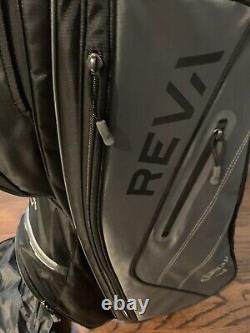Callaway REVA Cart Golf Bag / Black & Gray / 14-Way with Rain Cover