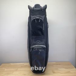 Callaway Reva Lite Cart Bag Gray Black 14-Way Divide Strap Women's Golf Bag