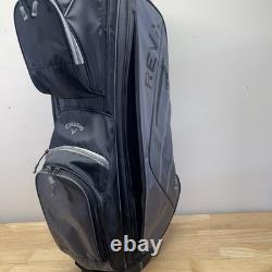 Callaway Reva Lite Cart Bag Gray Black 14-Way Divide Strap Women's Golf Bag