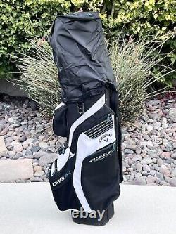 Callaway Rogue Org 14 Men's Golf Bag Cart Bag 14 Way Divider Black White