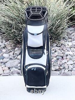 Callaway Rogue Org 14 Men's Golf Bag Cart Bag 14 Way Divider Black White