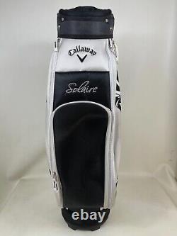 Callaway Solaire Women's Golf Cart Carry Bag Ladies Golf Bag Black White