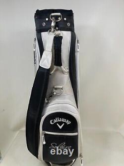 Callaway Solaire Women's Golf Cart Carry Bag Ladies Golf Bag Black White
