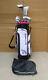 Callaway Solaire Women's Golf Club Set Driver Wood Iron Putter With Cart Bag Rh