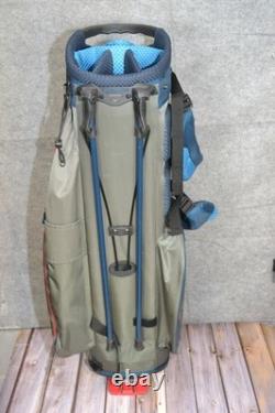 Callaway XR Golf Bag 7-Way Divider Blue Stand Cart Mens Large Carry With Rain Hood