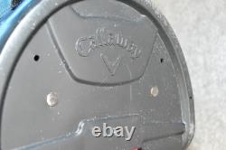 Callaway XR Golf Bag 7-Way Divider Blue Stand Cart Mens Large Carry With Rain Hood