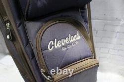 Cleveland Cart Golf Bag Black Blue Gray 14-Way Divide 8 pocket