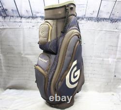 Cleveland Cart Golf Bag Black Blue Gray 14-Way Divide 8 pocket