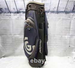 Cleveland Cart Golf Bag Black Blue Gray 14-Way Divide 8 pocket