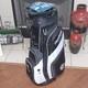 Cleveland Golf Cg Friday Cart Bag 14 Way With3 Handles, Black & White. New