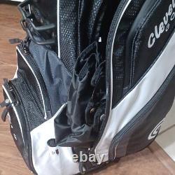 Cleveland Golf CG Friday Cart Bag 14 way with3 Handles, Black & White. New