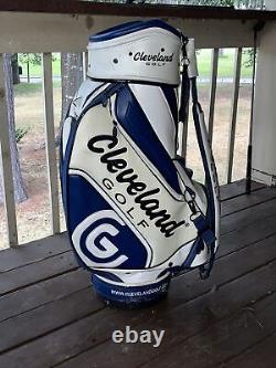 Cleveland Golf Cart Bag Blue White