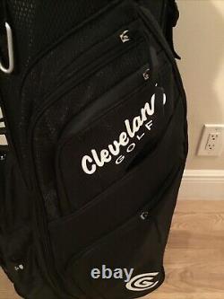 Cleveland Golf Cart Bag with 14-way Dividers & Rain Cover