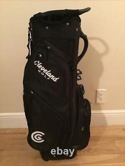 Cleveland Golf Cart Bag with 14-way Dividers & Rain Cover