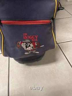 Club Looney Tunes Pro Shop Golf Bag Bugs Bunny Tweety Bird TAZ Cart/Carry VG